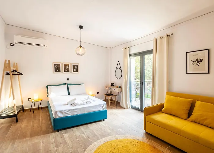 Semesterbostad Skafidia Garden Gem - Mirtia Fully Equipped *